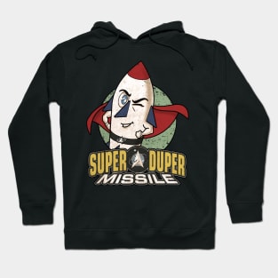 Super Duper Heroic American Winking Missile Hoodie